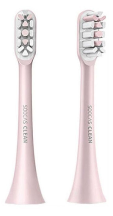 Насадки на зубную электрическую щетку Soocas X3 2шт розовый