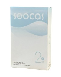 Насадки на зубную электрическую щетку Soocas X3  2шт розовый