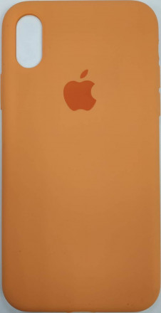 Чехол-накладка  i-Phone XR Silicone icase  №02 абрикосовая