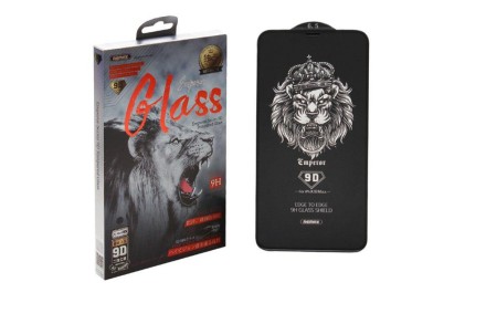  Защитное стекло для i-Phone 12 Pro Max 6.7&quot; Emperor GL-32 9D чёрное