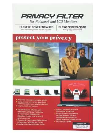  Защитная пленка на экран для MacBook Air 13" (A2681/A3113) антишпион