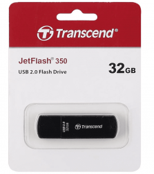 USB флеш накопитель Transcend 32GB JetFlash 350 черный