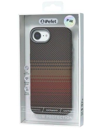  Накладка для i-Phone 16E iPefet case силикон Sunset
