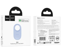 GPS-трекер брелок Hoco AirTag E94 Голубой