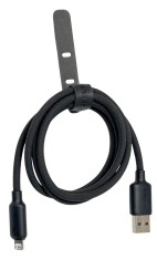 Usb Кабель-зарядка Lightning Baseus Foamed Silicone 2.4A 1м (E0426900) черный