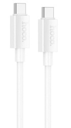 Usb Кабель-зарядка Type-C на Type-C Hoco X107 1м 60W белый