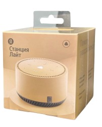 Умная колонка Яндекс Станция Лайт BT5.0/Wi-Fi/5Вт бежевая