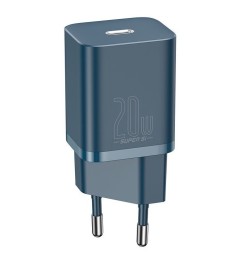 Сетевое зар. устр. Baseus Super Si Quick Charger 1C 20W EU CCSUP-B03 синее