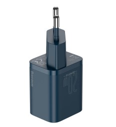 Сетевое зар. устр. Baseus Super Si Quick Charger 1C 20W EU CCSUP-B03 синее