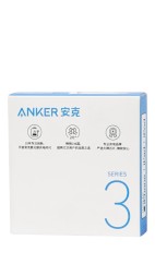 Usb Кабель-зарядка Type-C на Lightning  Anker 310 (A81A1621) 0.9м белый