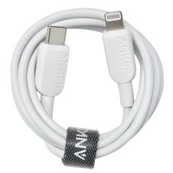 Usb Кабель-зарядка Type-C на Lightning  Anker 310 (A81A1621) 0.9м белый