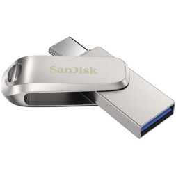 3.2 USB флеш накопитель SanDisk 256GB Ultra Dual Drive Type-c (SDDDC4-256G-G46) серебристый
