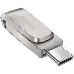3.2 USB флеш накопитель SanDisk 256GB Ultra Dual Drive Type-c (SDDDC4-256G-G46) серебристый