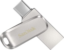 3.2 USB флеш накопитель SanDisk 256GB Ultra Dual Drive Type-c (SDDDC4-256G-G46) серебристый