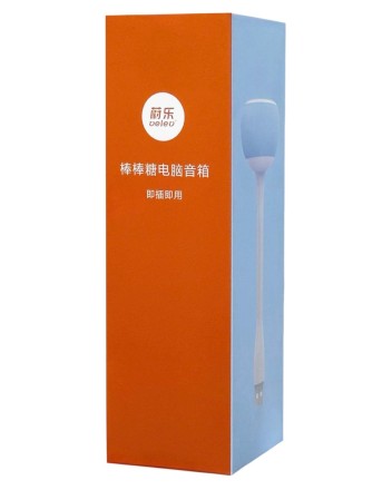  USB-колонка usb Velev M83 2.8Вт оранжевая