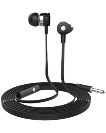  Наушники с микрофоном Celebrat D1 черные