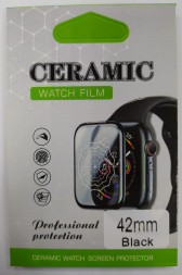 Защитное стекло для Apple watch &quot;42&quot; Ceramic в коробке чёрное