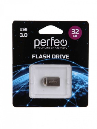  3.0 USB флеш накопитель Perfeo 32GB M11 металлическая