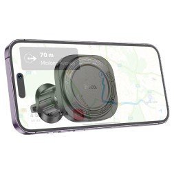 Держатель в автомобиль в воздуховод Hoco H28 магнитный черный