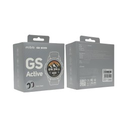 Умные часы Mibro GS Active (XPAW016) c русским языком + 2 ремешка серый