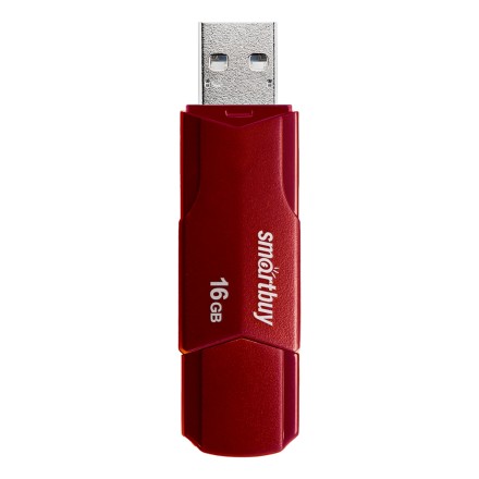 USB флеш накопитель Smartbuy 16GB Clue Burgundy (SB16GBCLU-BG)