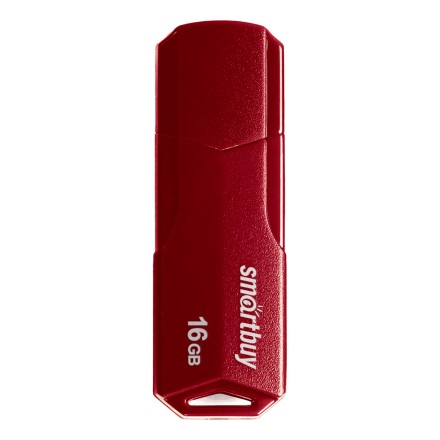  USB флеш накопитель Smartbuy 16GB Clue Burgundy (SB16GBCLU-BG)