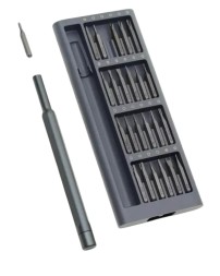 Набор отверток Xiaomi Wiha Screwdriver set 24 в 1 (MJJXLSD002QW/DZN4020CN) темно-серый