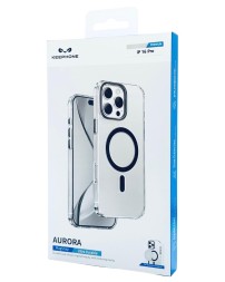 Накладка для i-Phone 16 Pro Keephone Aurora MagSnap черный