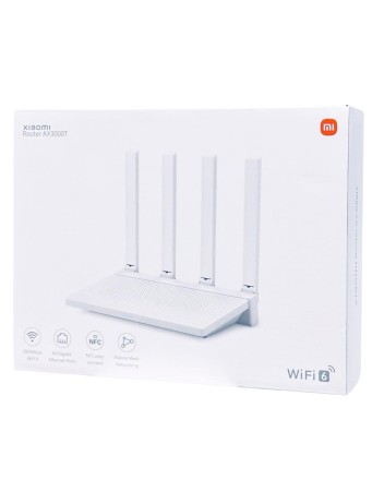  Wi-Fi роутер Xiaomi Mi Router AX3000T 3000Mbps/Wi-Fi6 (DVB4423GL) EU белый