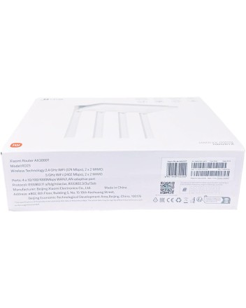  Wi-Fi роутер Xiaomi Mi Router AX3000T 3000Mbps/Wi-Fi6 (DVB4423GL) EU белый