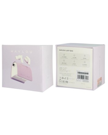  Беспроводные наушники TWS Haylou Lady Bag T87 38mAh/ANC/IPX4 пурпурные