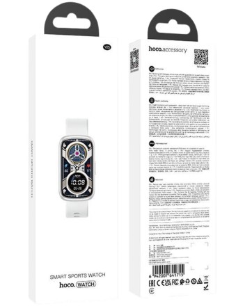  Смарт-часы Hoco Y25 Smart Sport Watch серебристые
