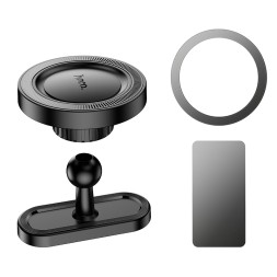 Держатель в автомобиль на торпеду Hoco H58 магнитный черный