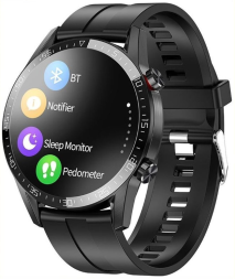 Смарт-часы Hoco Y2 Pro Smart Watch 1.3&quot;/240х240/290mAh/72ч/BT4.0 черные