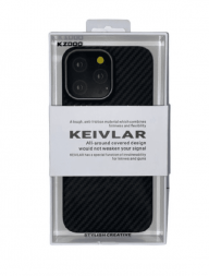 Накладка для i-Phone 14 Pro K-Doo Kevlar пластик черная