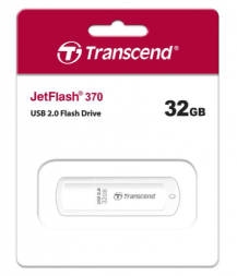 USB флеш накопитель Transcend 32GB JetFlash 370 белый