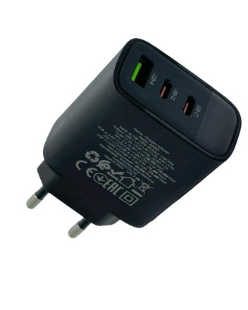  Сетевое зар. устр. Borofone BA98A 1USB/2C 30W QC3.0 черное