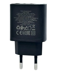 Сетевое зар. устр. Borofone BA98A 1USB/2C 30W QC3.0 черное
