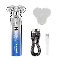 Электробритва Kemei KM-T86 синяя