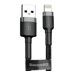 Usb Кабель-зарядка Lightтing Baseus Cafule 2м (CALKLF-CG1) 1.5A черный