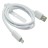  Usb Кабель-зарядка Lightning Baseus Foamed Silicone 2.4A 1м (E0426901) белый