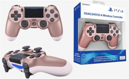 Bluetooth-контроллер для Playstation 4 розовое золото