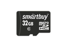 micro SDHC карта памяти Smartbuy 32GB Class 10 UHS-I (без адаптера)