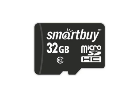  micro SDHC карта памяти Smartbuy 32GB Class 10 UHS-I (без адаптера)
