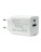  Сетевое зарядное устройство EOFE E406 1C/1USB 45W белое