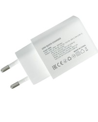 Сетевое зарядное устройство EOFE E406 1C/1USB 45W белое