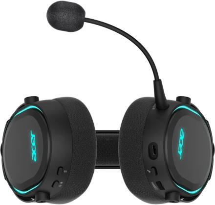  Стереонаушники полноразмерные Acer OHR303 с микрофоном черные (SBH-8010)