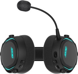 Стереонаушники полноразмерные Acer OHR303 с микрофоном черные (SBH-8010)