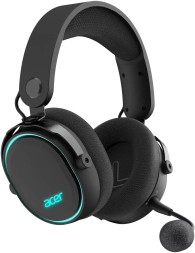 Стереонаушники полноразмерные Acer OHR303 с микрофоном черные (SBH-8010)