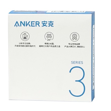  Usb Кабель-зарядка Type-C на Lightning Anker 310 (A81A1611) 0.9м черный